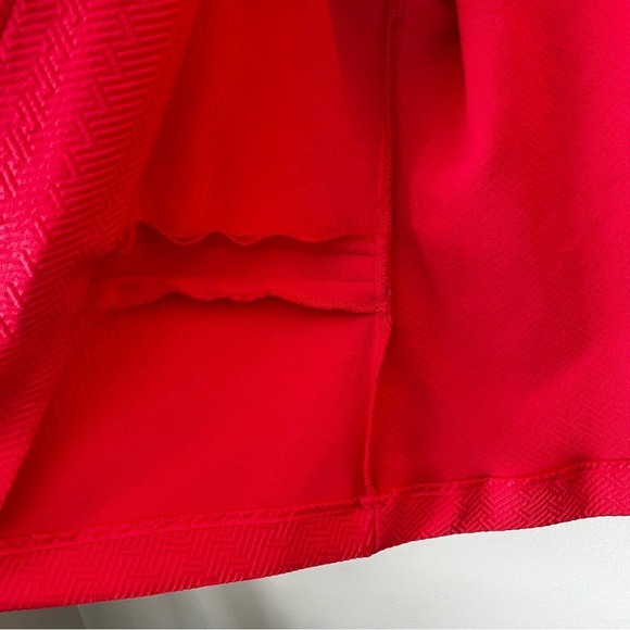 2/25$ Maurice Coral Pink Blazer 3/4 length sleeve Size 0x - Picture 3 of 10